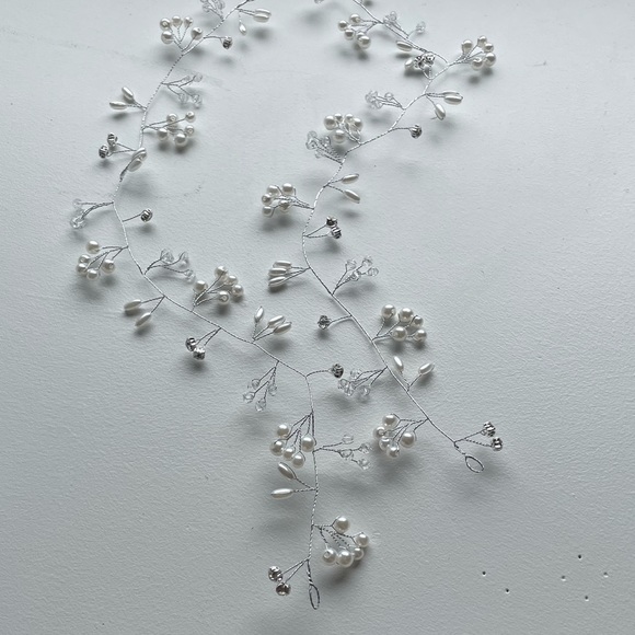 2 Wedding Hair Strips - Picture 1 of 4